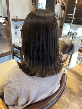 アソビ(asobi) 【asobi】ミディアム×ベージュカラー