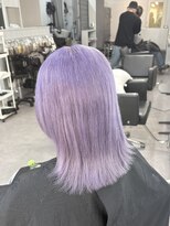 シェイロ(Cielro)&nbsp;【ホワイトラベンダー×ウルフカット/パープルカラー】SAKI