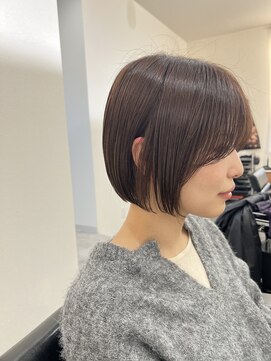 エルエスヘアー(LS HAIR) 【LS HAIR菊地】10代20代シンプル艶ボブ　宇都宮