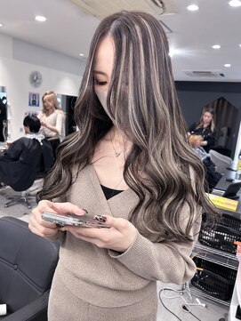 キング 枚方店(K!ng) 縮毛矯正髪質改善ハイライトレイヤーカット枚方美容室エクステ