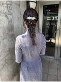成人式ヘア　ヘアセット　ヘアアレンジ