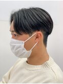 センターパートニュアンスパーマ韓国カルマパーマコンマヘア