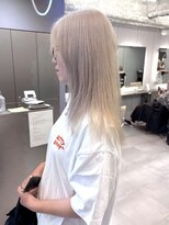 ロテ 名古屋 名駅店(Lote.)&nbsp;くびれヘア/アプリコットオレンジ/ハイライトカラー/名古屋/名駅