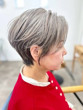 ビューティービースト 前田店(beauty:beast) 大人グレイヘア×ショート