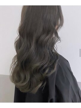 ヘアサロン エフ 渋谷(F) #オリーブアッシュ #オリーブグレージュ #アッシュグレージュ