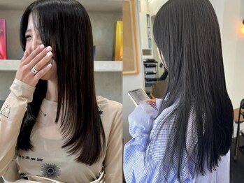 シベルバレー 横浜(sibell)の写真/最上級の髪質改善TRで品のある艶髪が叶います!髪の内部からしっかり補修して芯から美しいhairstyleに◎