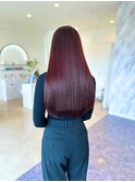 ストレート　トリートメント　レッド