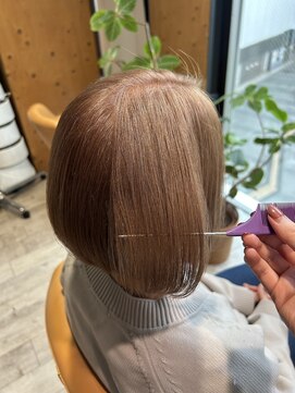 ジャストビューティ ルフレ 金沢八景店(Just Beauty Rufure) 似合わせカット/アースカラー/くびれヘア/金沢八景