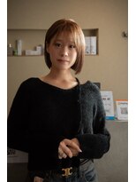 キールーム 伊丹西台店(Kir'oom)&nbsp;［スタイリスト:香川］柔らかく見えるボブ