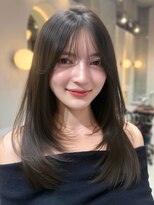 シーシンジュク 新宿南口(Sea shinjuku)&nbsp;大人ガーリー×ダークアッシュ[似合わせカット/ミディアム]