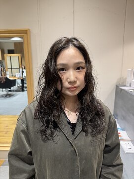 【中野倫大朗】レイヤーカット×抜け感パーマ　心斎橋