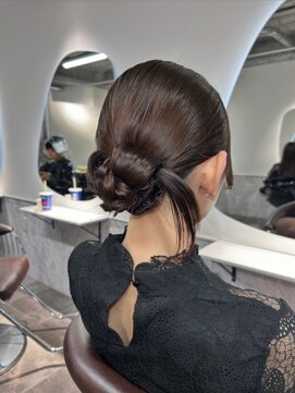 アフィナー 新宿(Afinar) ブリーチハイライト髪質改善ダブルカラーレイヤーカット/新宿駅