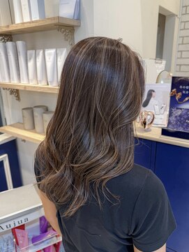 アンソル オブ リシェール(N'SOL of RICHAIR) ハイライトカラー/外国人風カラー/グレージュ/南越谷