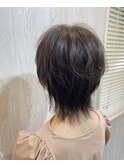くびれショートウルフ【TELA HAIR 石岡】