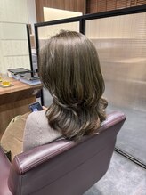 美容師 中本 大人可愛いミディアムスタイル!