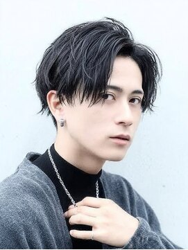 バイエイト(X８) センターパートツーブロックメンズ