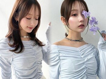 シエルバイアフロート(ciel by afloat)の写真/顔まわりのカット技術力が高いからご自宅でも簡単に韓国スタイルを再現☆cielならカワイイが長く続く♪