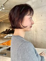 スクリーンギンザメゾン 銀座(SCREEN GINZA MAISON.) ミルクティーブロンド/ダークブルー/デジタルパーマ 銀座
