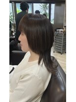 キャラ 池袋本店(CHARA) 襟足の長さそのままウルフカットにイメチェン!【ウルフ/大村】