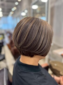 フレア ヘア サロン(FLEAR hair salon) ハイライト+ショートカット