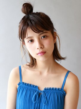ザビー(THE B) 本八幡×市川市美容院×こなれハーフアップ