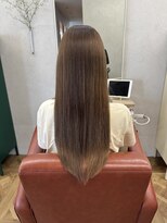 マルクヘアケア(MALQ HAIR CARE) ミルクティーベージュ×ブリーチリタッチ