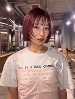 ユルクメゾンシティ 名古屋(JURK MAISON CITY)&nbsp;名古屋/ダークパープル/ナチュラルショート/ミルクブラウン/夏