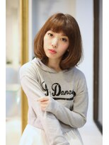 フォルテ 表参道店(FORTE) 【FORTE】ショートバングツヤ感ボブ