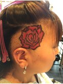 バリカンアート薔薇