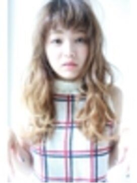 シエナ 渋谷(Siena) siena くるくるカールxグラデーションアイスベージュ