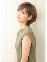 ルエ(rue) ワンサイド耳かけ小顔ショート