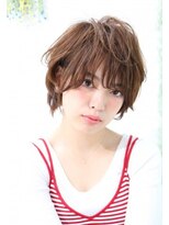リンダバイネオリーブ 白楽店(Linda by neolive)&nbsp;パーマで動きのある耳かけショート  ♪