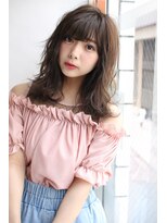 ヘアラウンジ ソレイユ 六本木本店(HAIR LOUNGE Soleil)&nbsp;ゆるふわ無造作ウェーブ