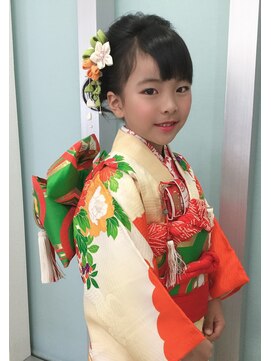 エアー(AIR) 七五三　ヘアアレンジ