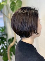 シェル 吉祥寺(shell)&nbsp;小顔ハンサムショート_簡単スタイリング