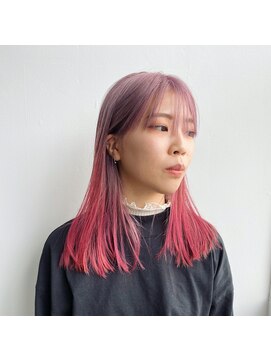 キャンバス(canvas) ピンクグラデーション