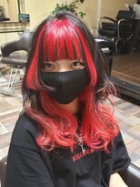 サムブリッジ(SOMEBRIDGE)&nbsp;★フェイスフレーミングハイライト 赤★【SOMEBRIDGE亀有】