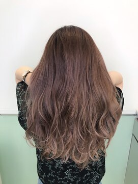 ユミリーバイルコル(umily by RuCOR.) 大人ハイライト/大人かわいい/ピンクベージュグラデーション