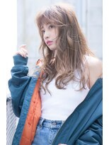 オースティン 門前仲町(AUSTIN)&nbsp;前髪かき上げイメチェンイヤリングカラーラベンダーカラーくびれ