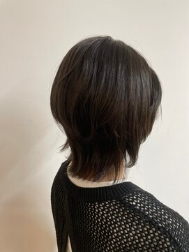 ライズ バイ レボ 柏店(RISE by REVO) ボブ/カーキグレージュ/大人かわいい/フェザーバング