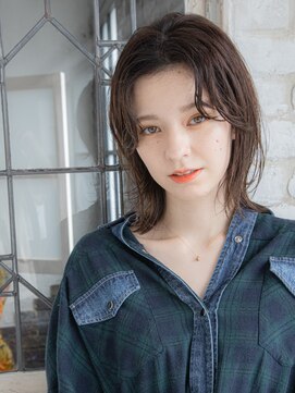 ヘアサロン レア 高崎(Lea) 黒髪ミディアム