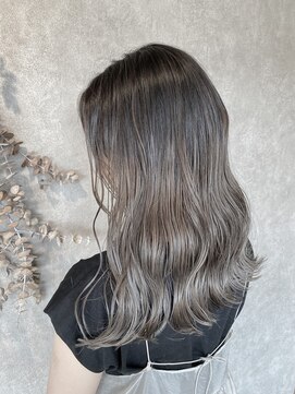 ページボーイ 高松レインボー店(PAGE BOY) バレイヤージュ☆ラベンダーグレージュ