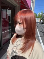 インデックスヘアーユー 錦糸町店(in'dex hair - U)&nbsp;カシスオレンジ[錦糸町/錦糸町ブリーチ/ケアブリーチ]