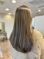 セレスト 心斎橋店(CELESTE)&nbsp;透明感あふれる高彩度・高発色カラーでシアーな質感ロングヘア