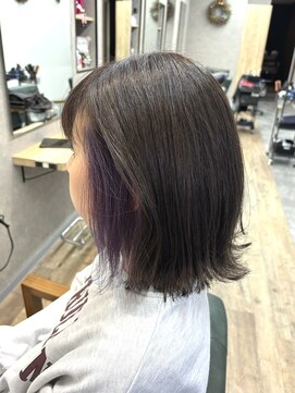 リベストバイジェービー 稲毛(li best. byjb) イメチェン/ハッシュカット/フルバング/レッドブラウン【稲毛】