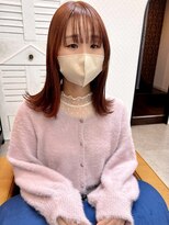キラーナセンダイ(KiRANA SENDAI) コーラルオレンジ×髪質改善カラー