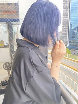 エルム 原宿 表参道(yelm) ★くびレイヤーエモージュイメチェンハッシュカットフルバング