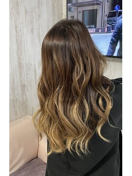 ロフトヘアー(loft hair) グラデーションカラー