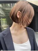 韓国ボブ 内巻きボブ ワンホン ワンレンボブ 大人ボブ A0503