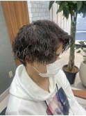 ツイストスパイラルパーマ/メンズカット